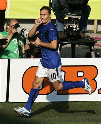la Francesco totti a surement marquer 1but 